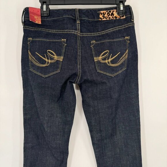Express X2 Womens Stella Regular Skinny Low Rise Denim Jeans size 10 New - Picture 15 of 16